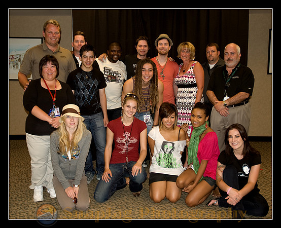 The E Center and American Idol Contestants
